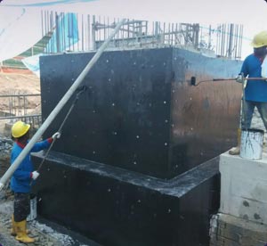 Waterproofing Of Lift Pits